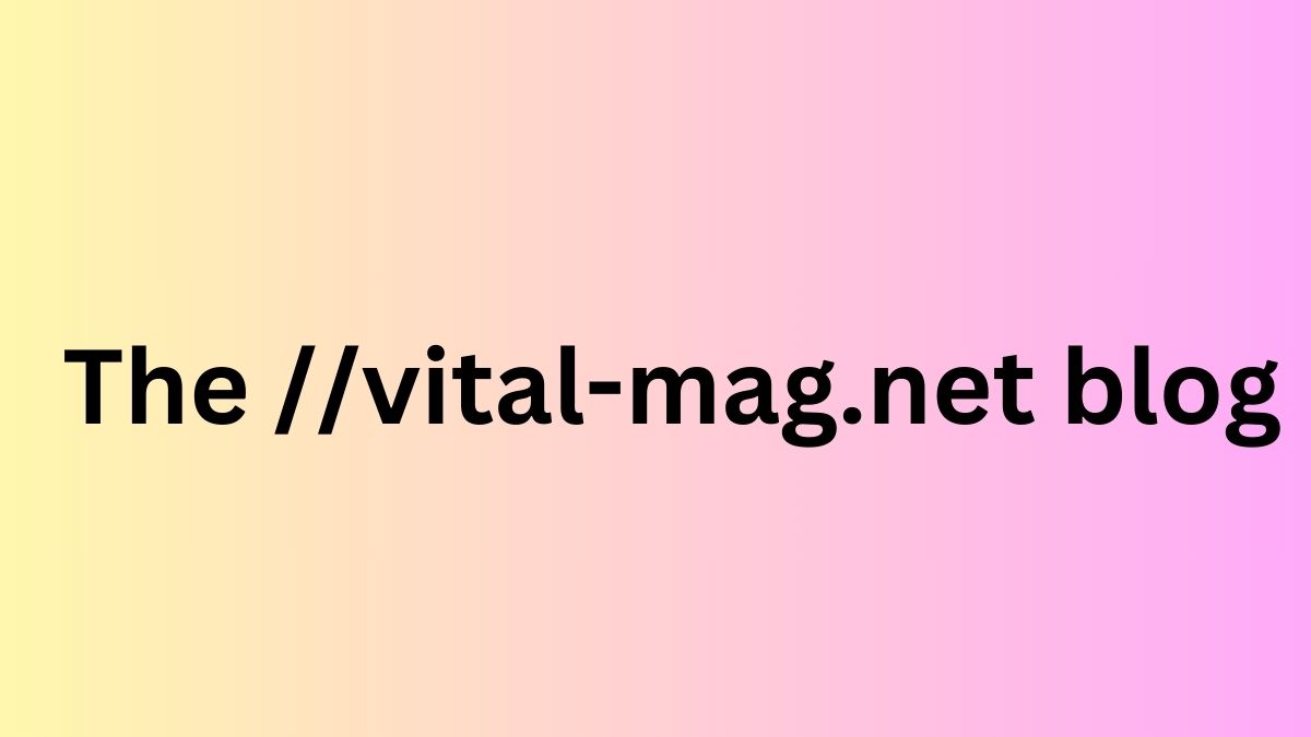 the vital-mag.net blog